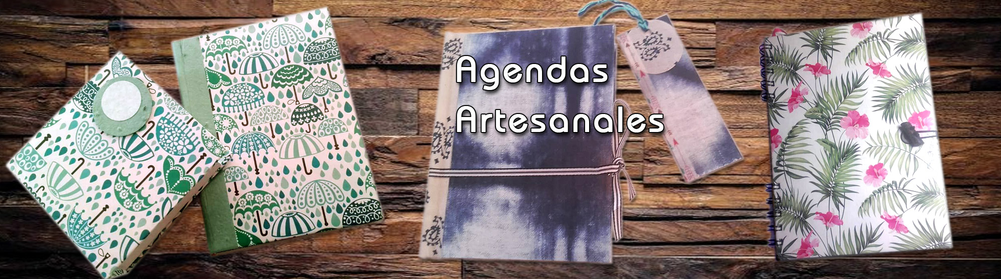 Cuadernos y agendas artesanales
